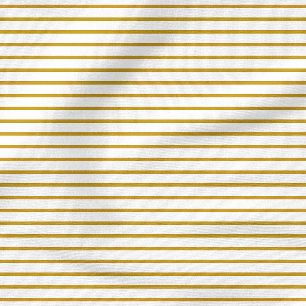 Gold Stripe | Stripes and Shapes Fabric Design | Indy Bloom Design