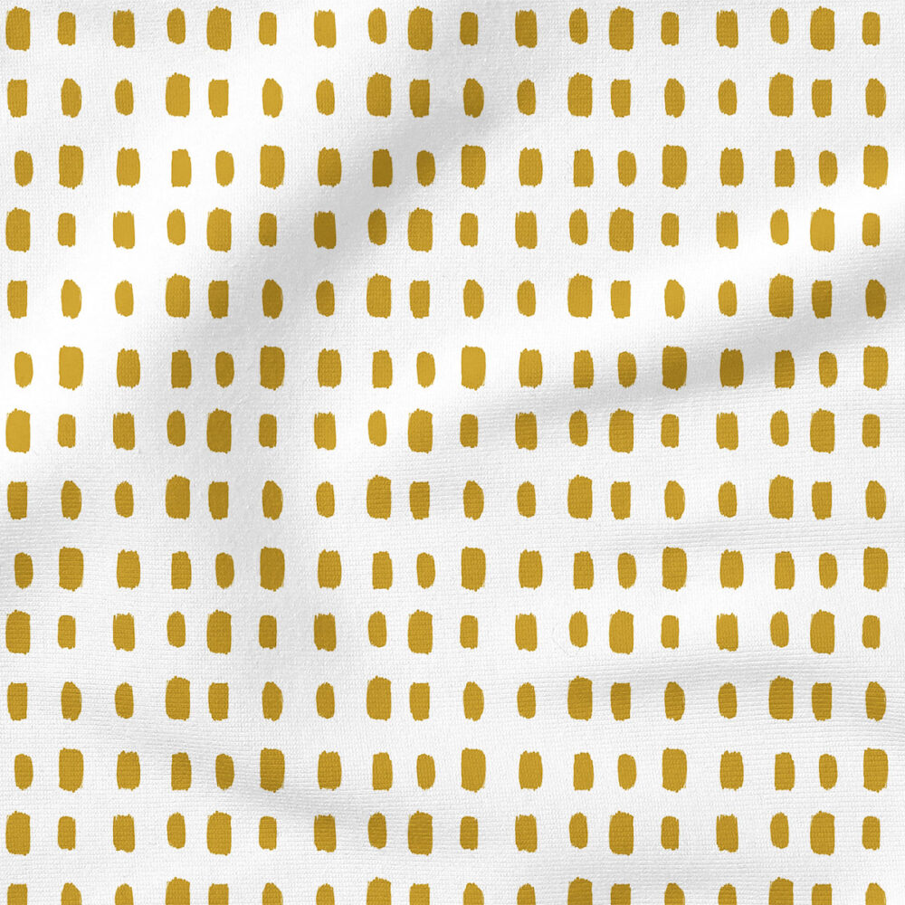 Painted Gold | Stripes and Shapes Fabric Design | Indy Bloom Design