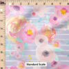 Ruler Scale for Blush Florals Stripes (Purple) by Indy Bloom Design