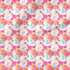 Blush Florals (White) | Botanical Fabric Design | Indy Bloom Design