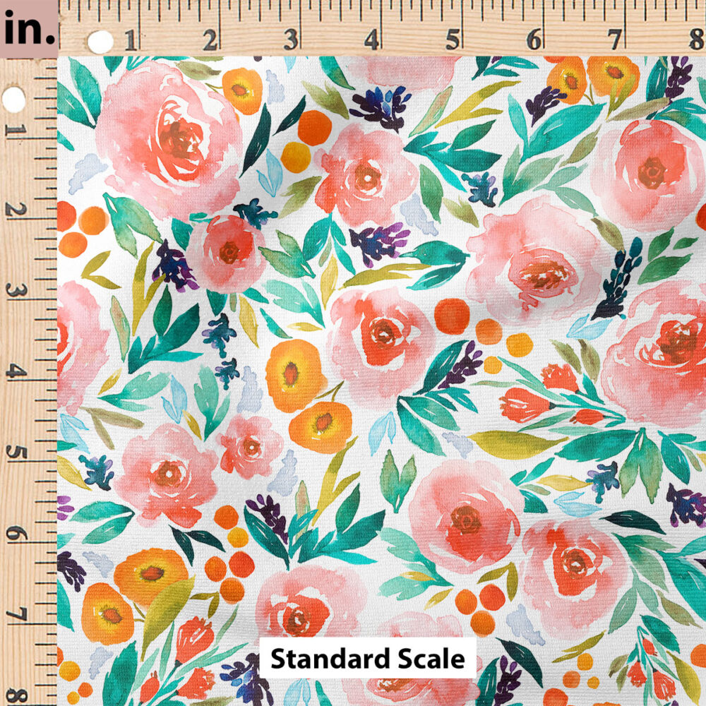 Ruler Scale for Pink Berry Blossom by Indy Bloom Design