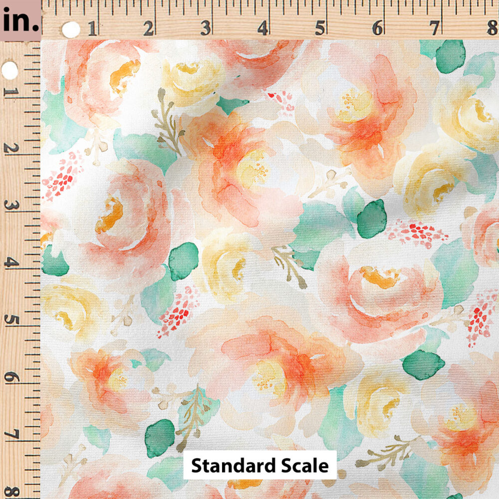 Ruler Scale for Pretty Phoebe Florals by Indy Bloom Design