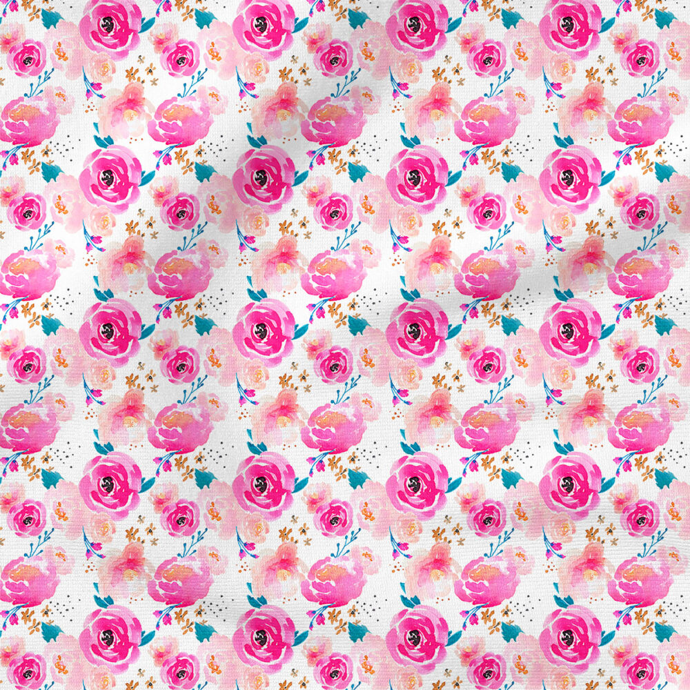 Punchy Florals | Botanical Fabric Design | Indy Bloom Design