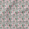 Rosie Posie Blue | Botanical Fabric Design | Indy Bloom Design