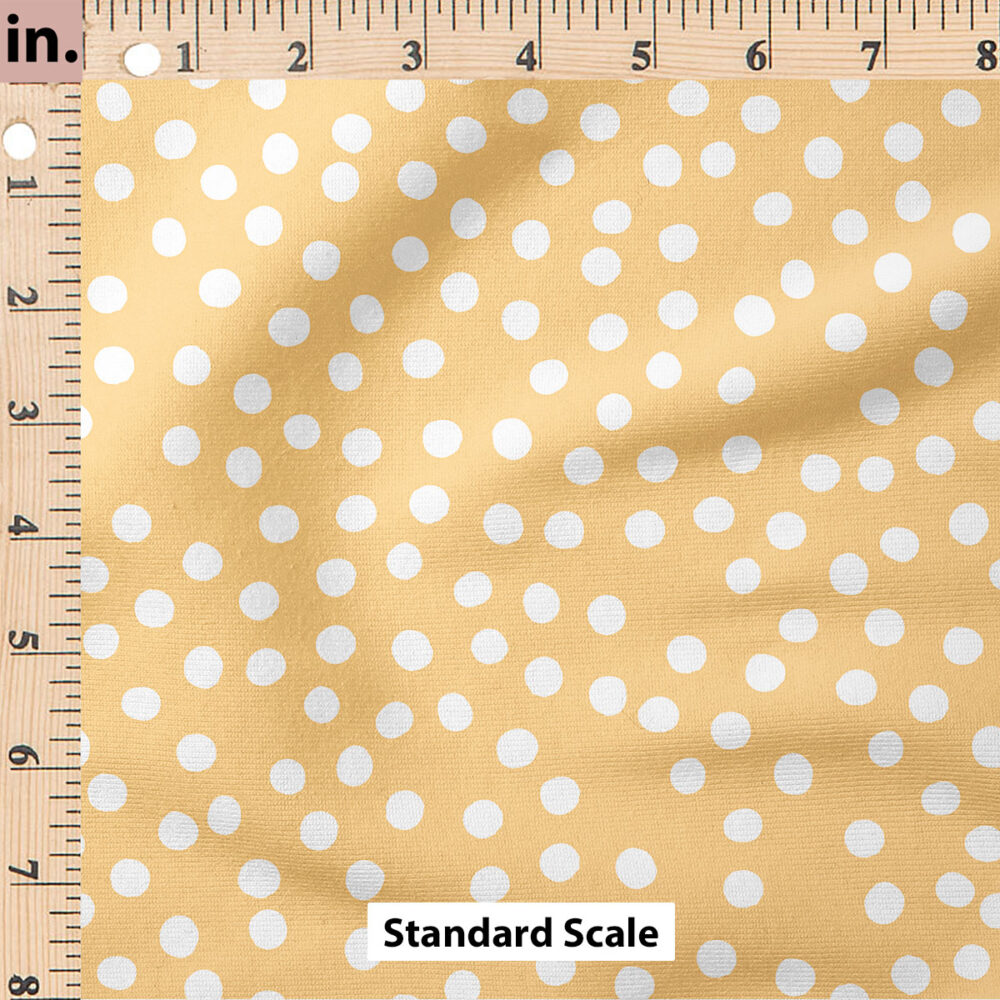 Ruler Scale for Creamsicle Polka Dots by Indy Bloom Design