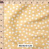 Ruler Scale for Creamsicle Polka Dots by Indy Bloom Design