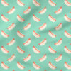 Hot Dog | Food Fabric Design | Indy Bloom Design