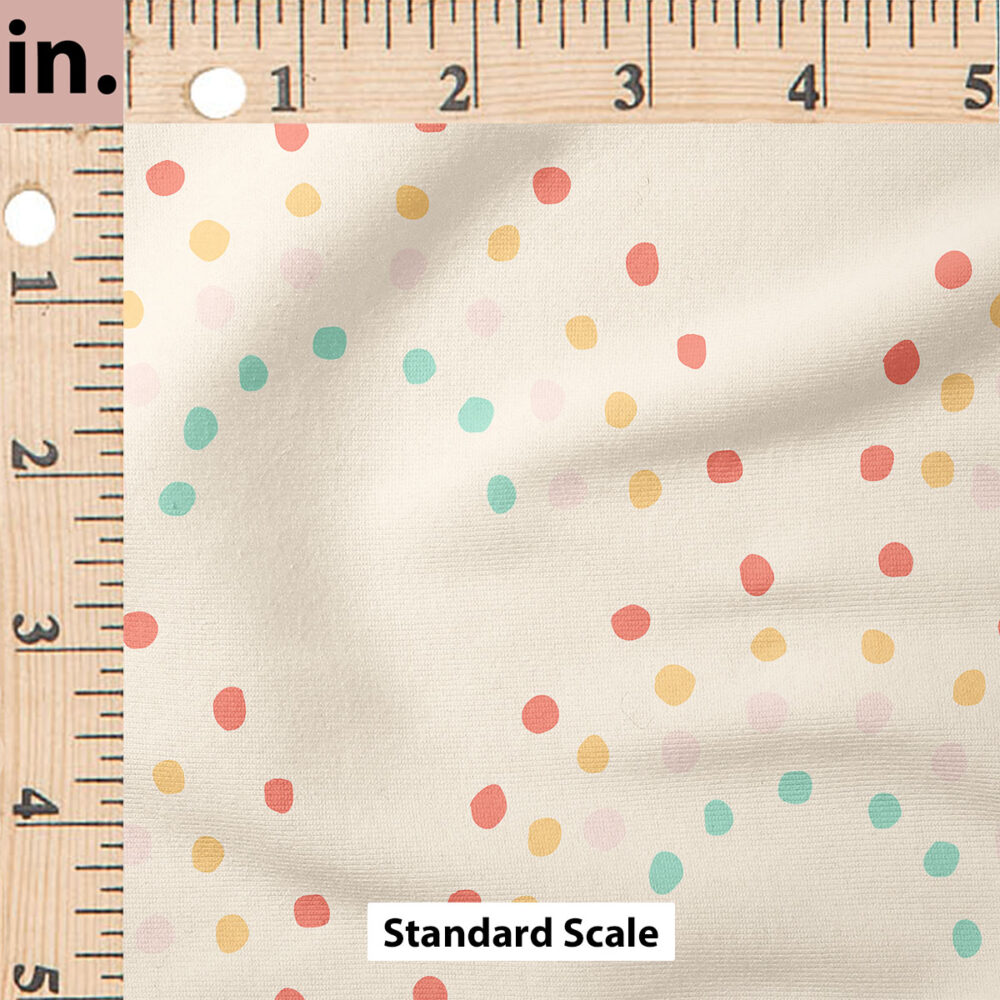 Ruler Scale for Retro Rainbow Dots by Indy Bloom Design