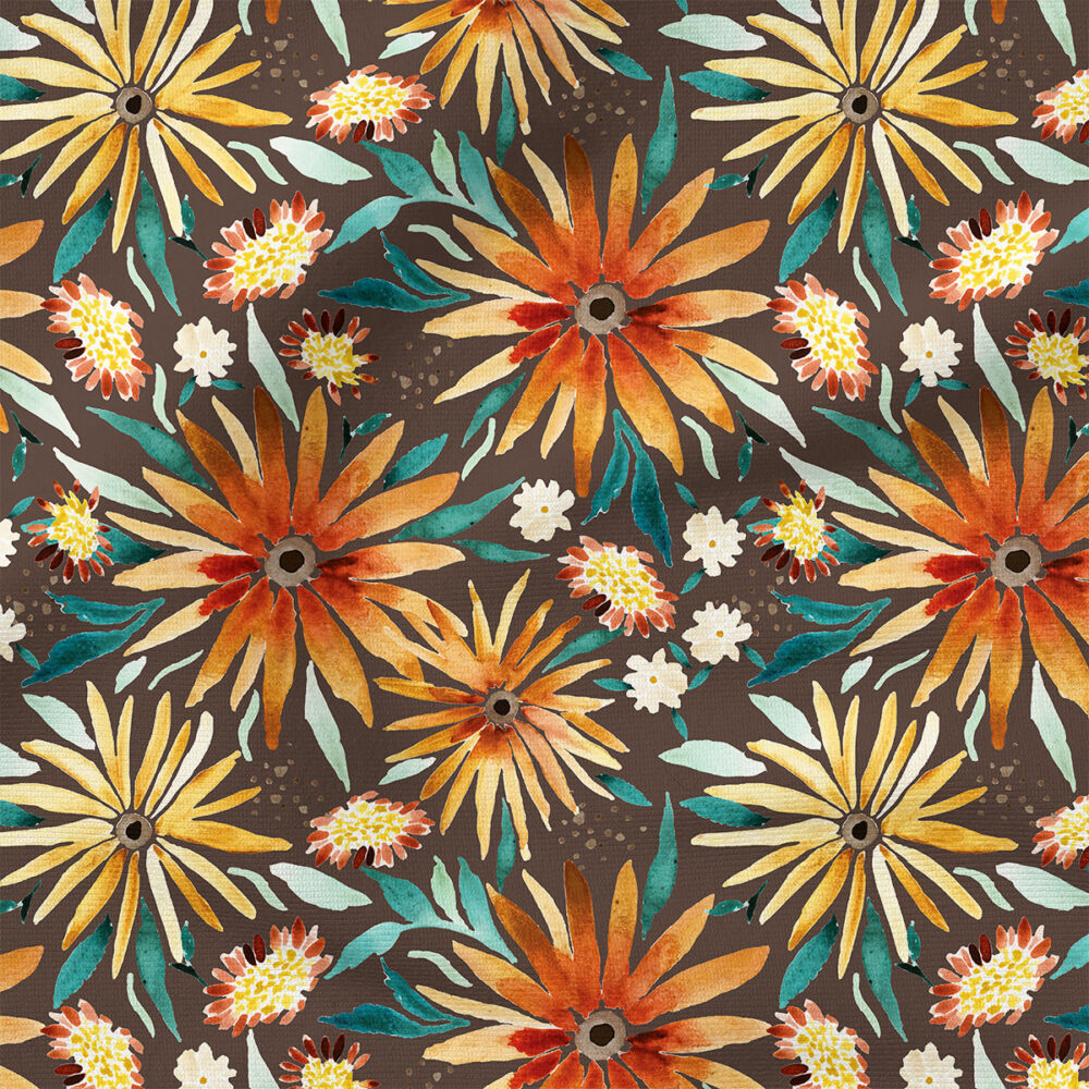 Amber Sunflower (Brown) | Seasonal