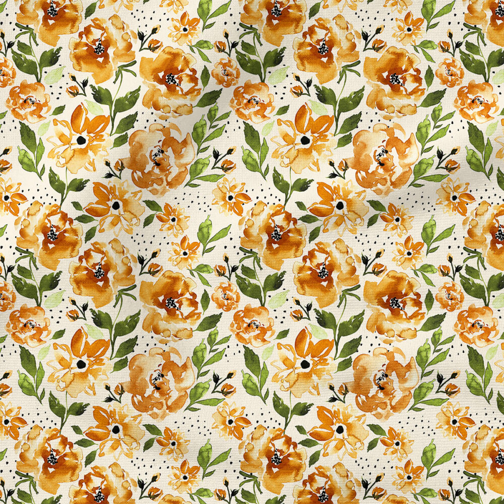 Halloween Floral (Golden) | Seasonal