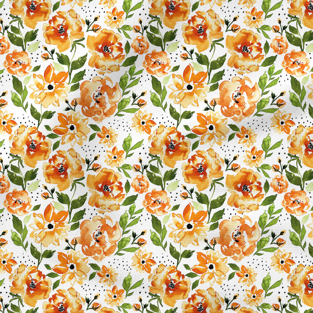 Halloween Floral (Orange) | Seasonal