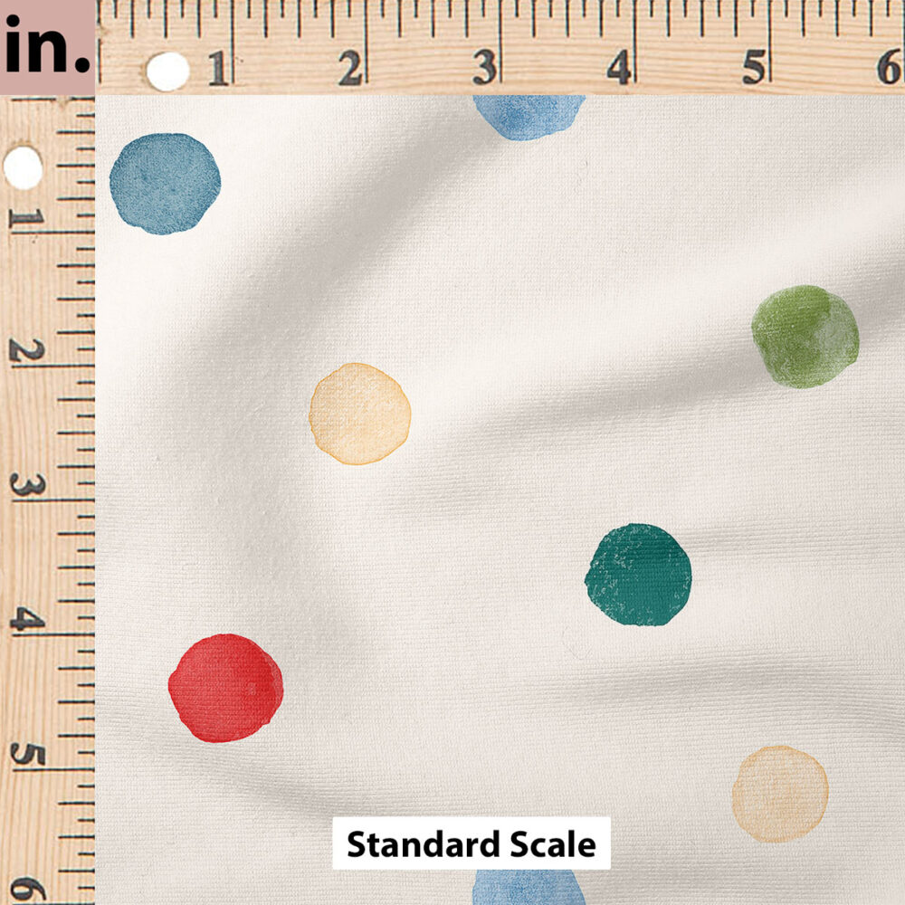 Ruler Scale for Christmas Polka Dot by Indy Bloom Design