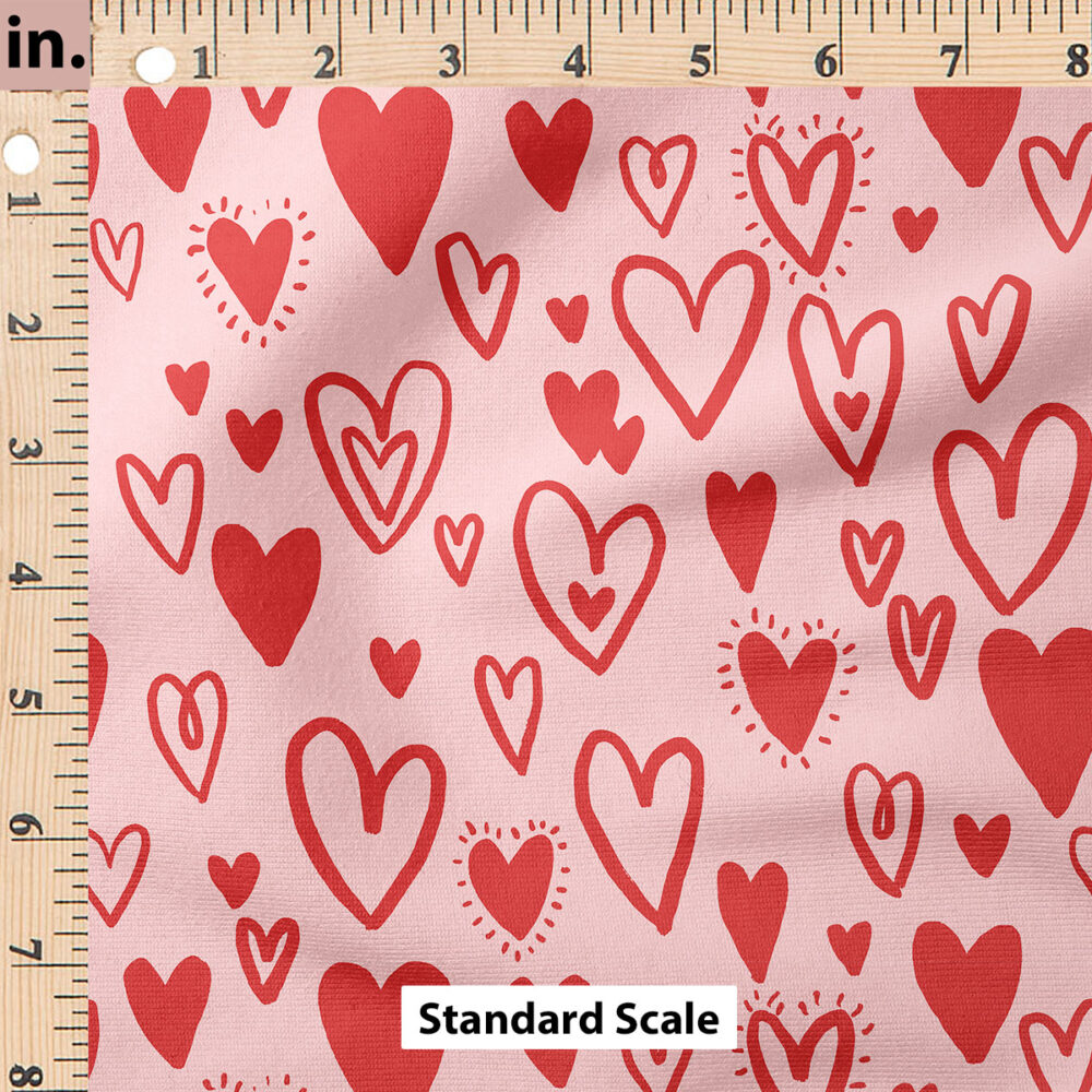 Ruler Scale for Bursting Hearts (Pink) by Indy Bloom Design