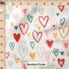 Ruler Scale for Bursting Hearts (Valentines Red) by Indy Bloom Design