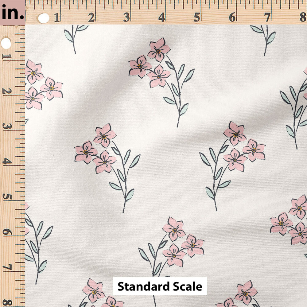 Ruler Scale for Forget Me Not (Pink) by Indy Bloom Design