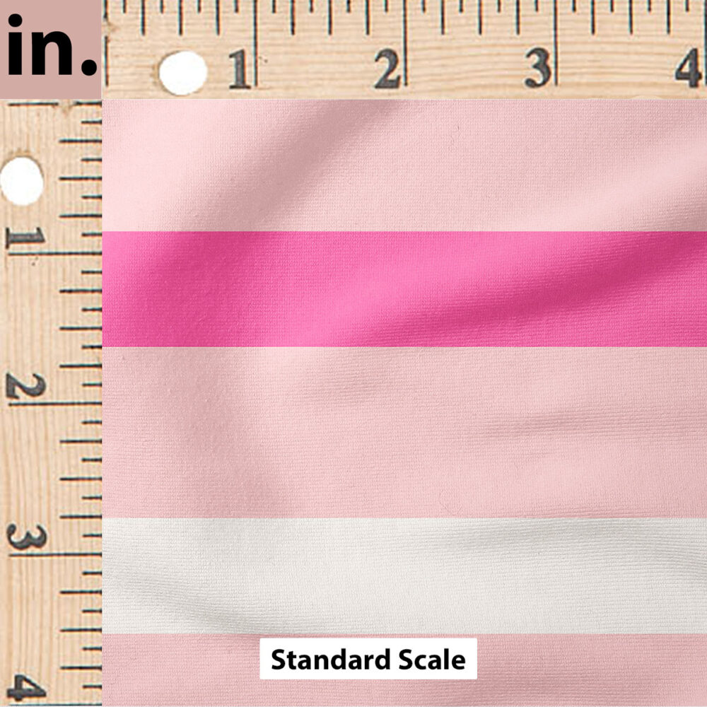 Ruler Scale for Valentine Strip (Hot Pink on Pink) by Indy Bloom Design