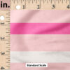 Ruler Scale for Valentine Strip (Hot Pink on Pink) by Indy Bloom Design