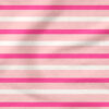 Valentine Strip (Hot Pink on Pink) | Stripes and Shapes Fabric Design | Indy Bloom Design