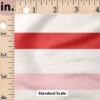 Ruler Scale for Valentine Stripe (Red on Cream) by Indy Bloom Design