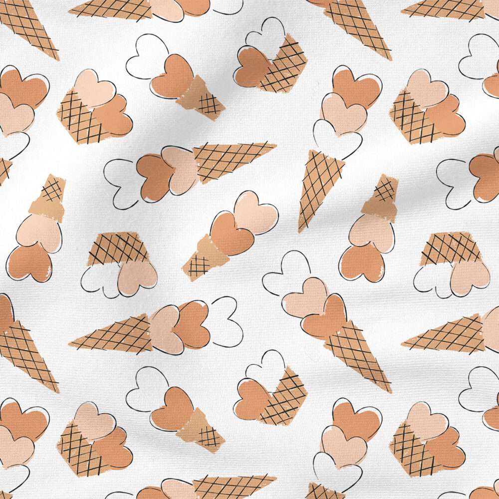 Ice Cream Hearts (White) | Children