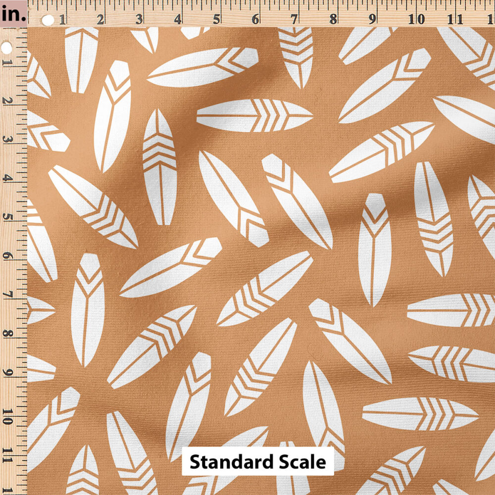 Ruler Scale for Surf Boards (Brown) by Julie Storie Designs