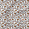 Cheetah Hearts | Children Fabric Design | Julie Storie Designs