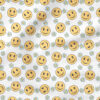 Groovy Smilies | Children Fabric Design | Julie Storie Designs