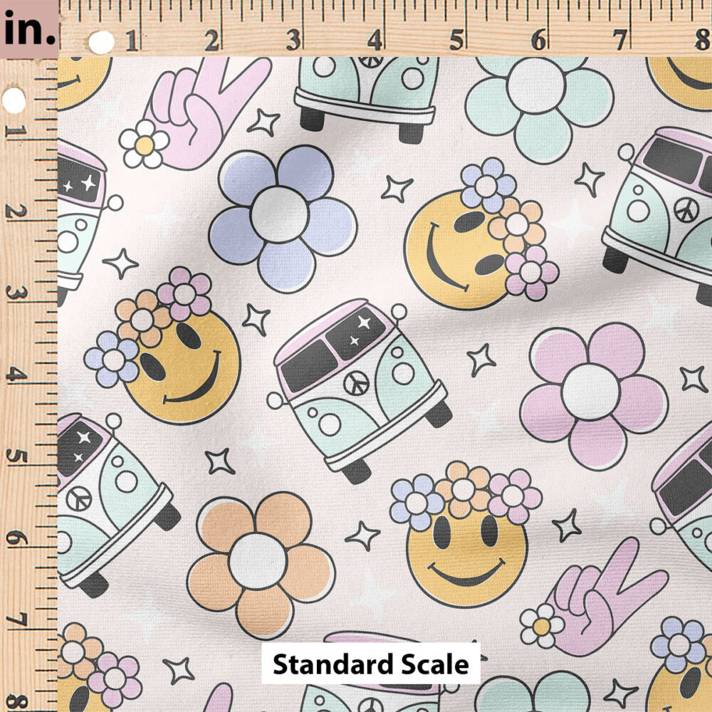 Ruler Scale for Groovy Vans (Pink) by Julie Storie Designs