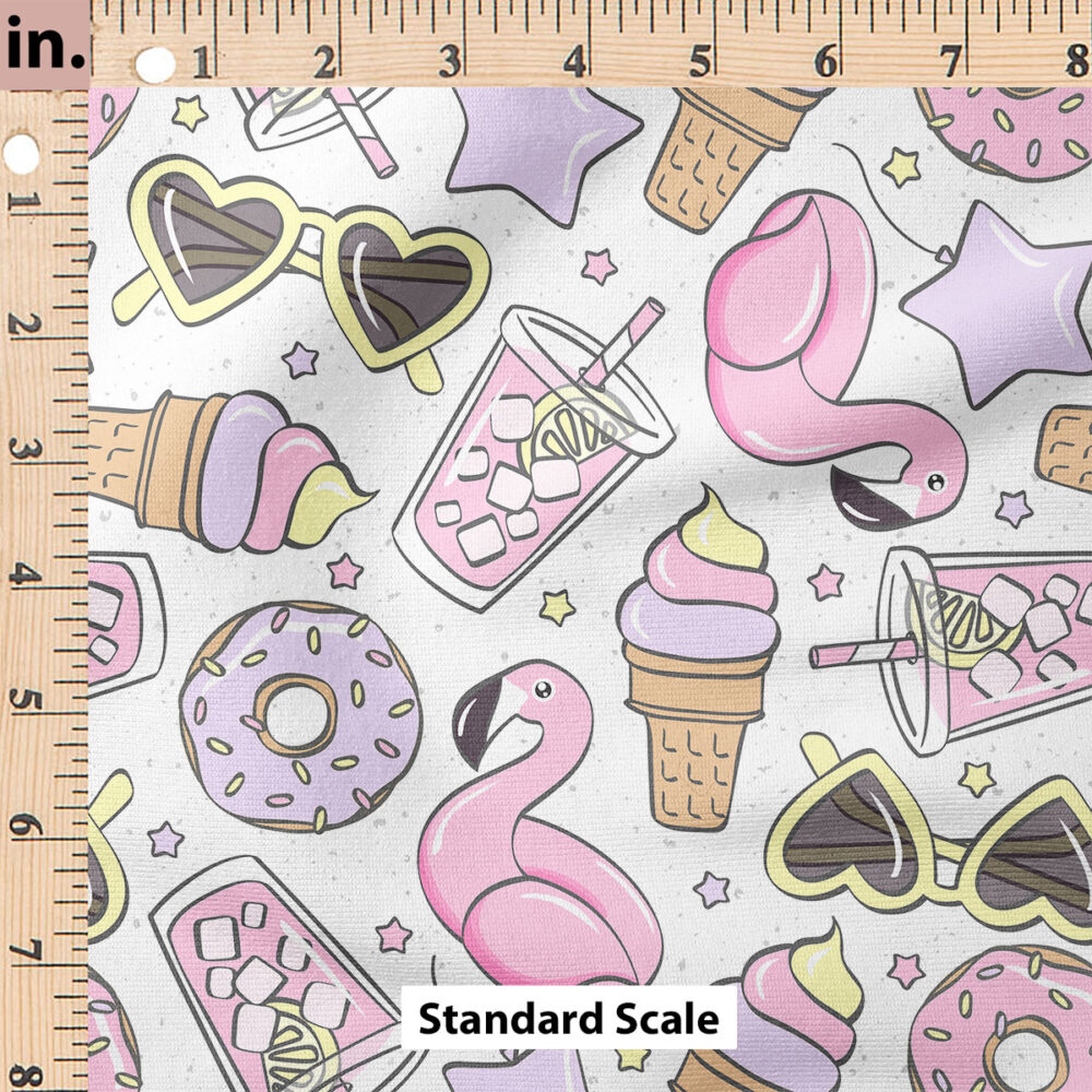 Ruler Scale for Pink Pool Day by Julie Storie Designs