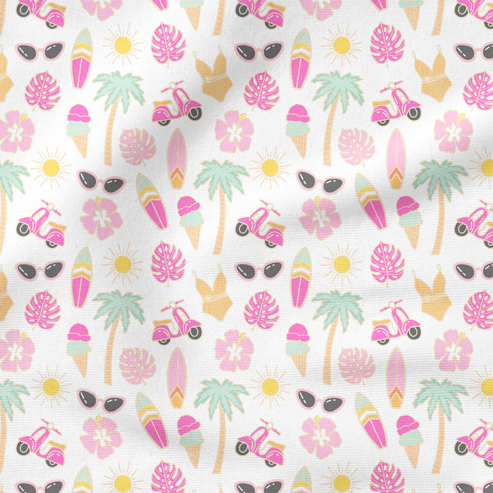 Tropical Summer | Children Fabric Design | Julie Storie Designs