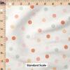 Ruler Scale for Boho Polka Dot (Pink) by Julie Storie Designs