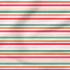 Boho Stripe (Red and Green) | Holiday