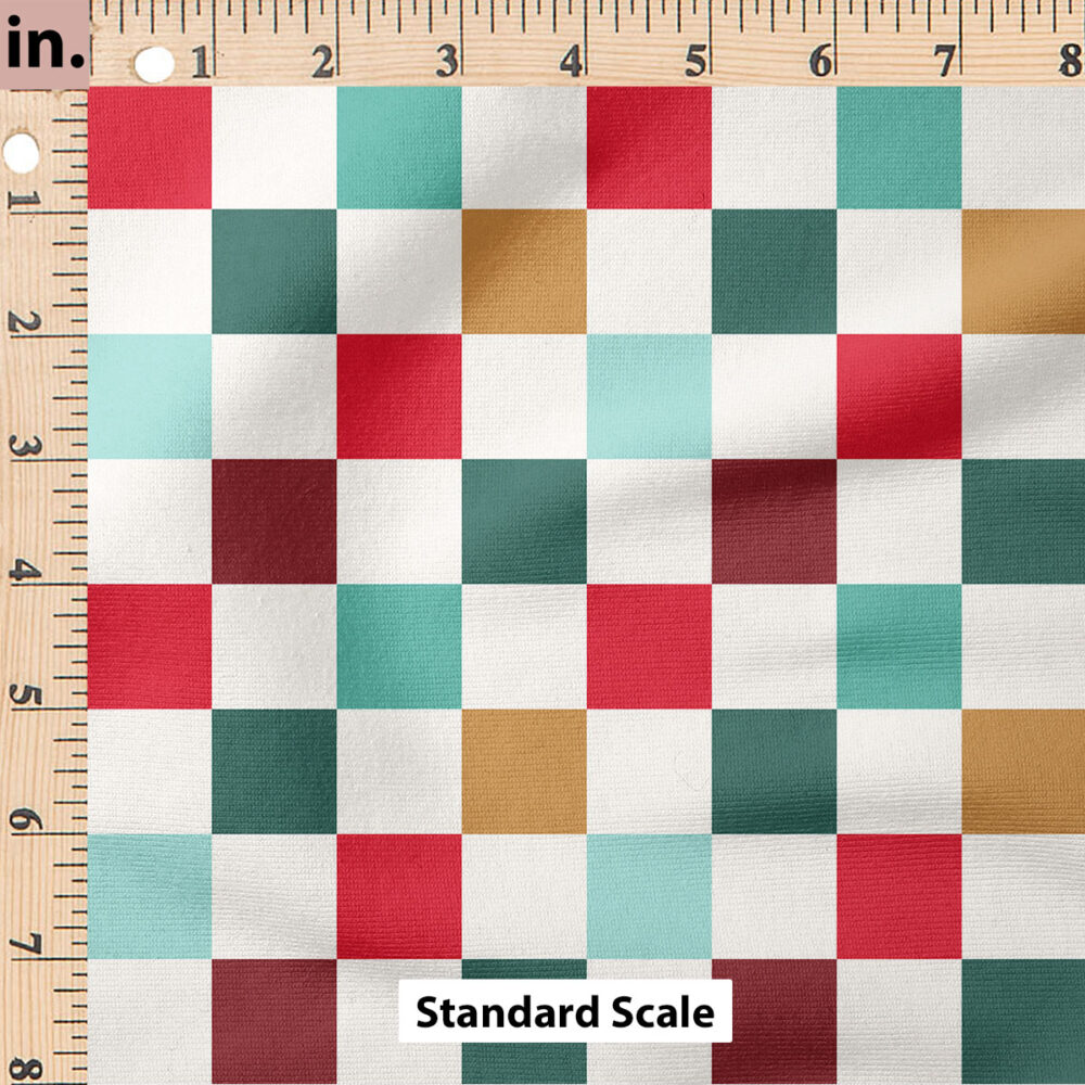 Ruler Scale for Christmas Checkers (White) by Julie Storie Designs