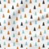 Christmas Tree (Blue) | Holiday Fabric Design | Julie Storie Designs