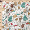 Ruler Scale for Snowboarding Snowmen (Green and Red) by Julie Storie Designs