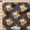 Ruler Scale for Charlotte Floral Bouquet (Dark) by Cate and Rainn