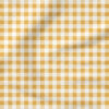 Charlotte Gingham (Yellow) | Stripes and Shapes Fabric Design | Cate and Rainn