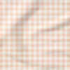 Charlotte Textured Gingham (Light Pink) | Stripes and Shapes Fabric Design | Cate and Rainn