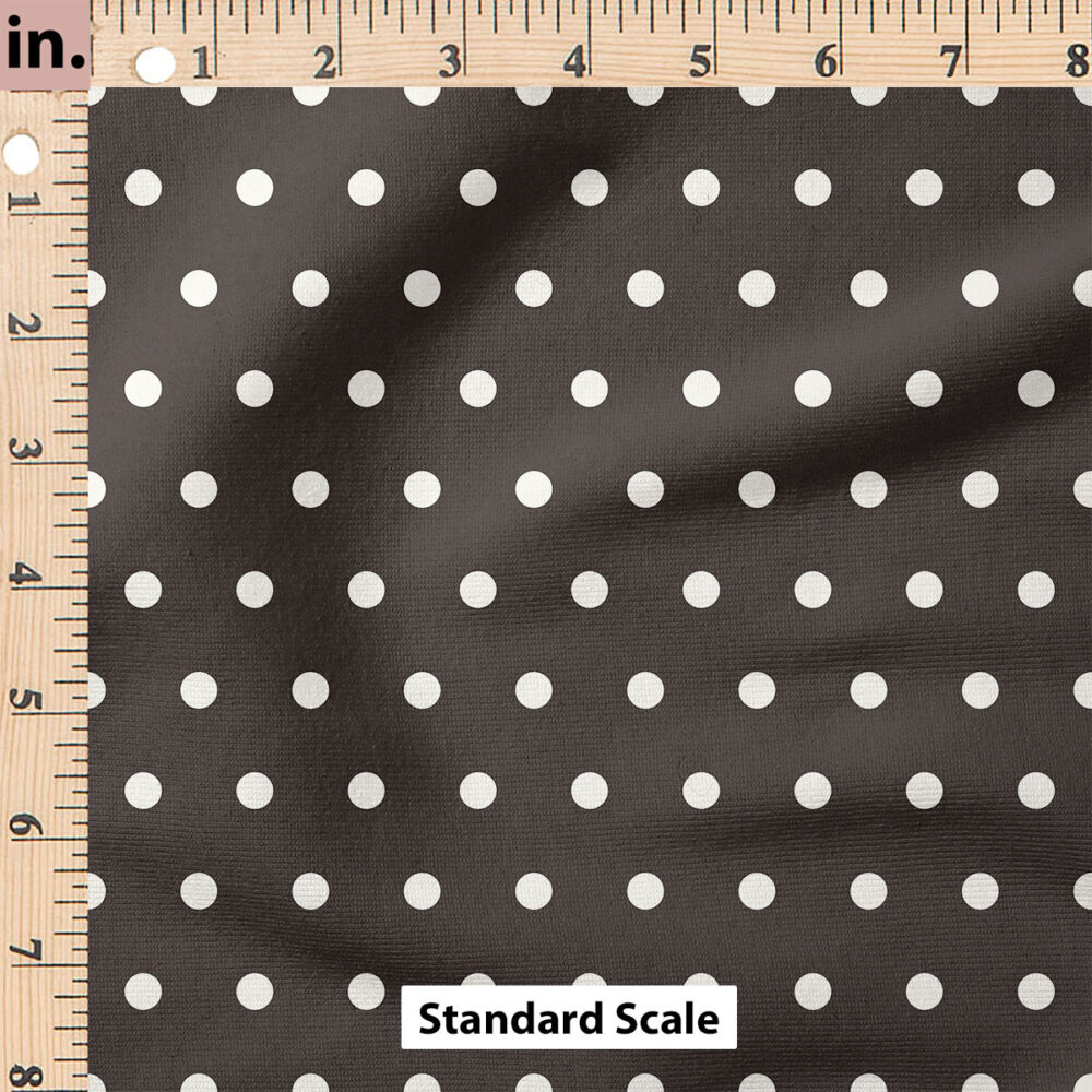 Ruler Scale for Charlotte Polka Dot (Black) by Cate and Rainn