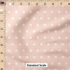 Ruler Scale for Charlotte Polka Dot (Light Pink) by Cate and Rainn