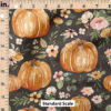 Ruler Scale for Charlotte Pumpkin Floral (Dark) by Cate and Rainn