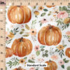 Ruler Scale for Charlotte Pumpkin Floral (White) by Cate and Rainn