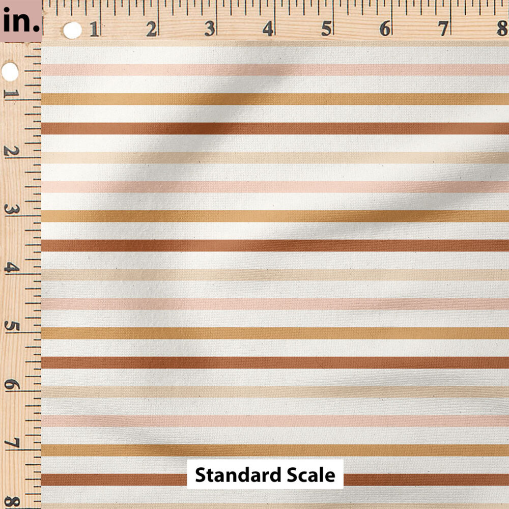 Ruler Scale for Charlotte Stripes Textured (Ombre) by Cate and Rainn