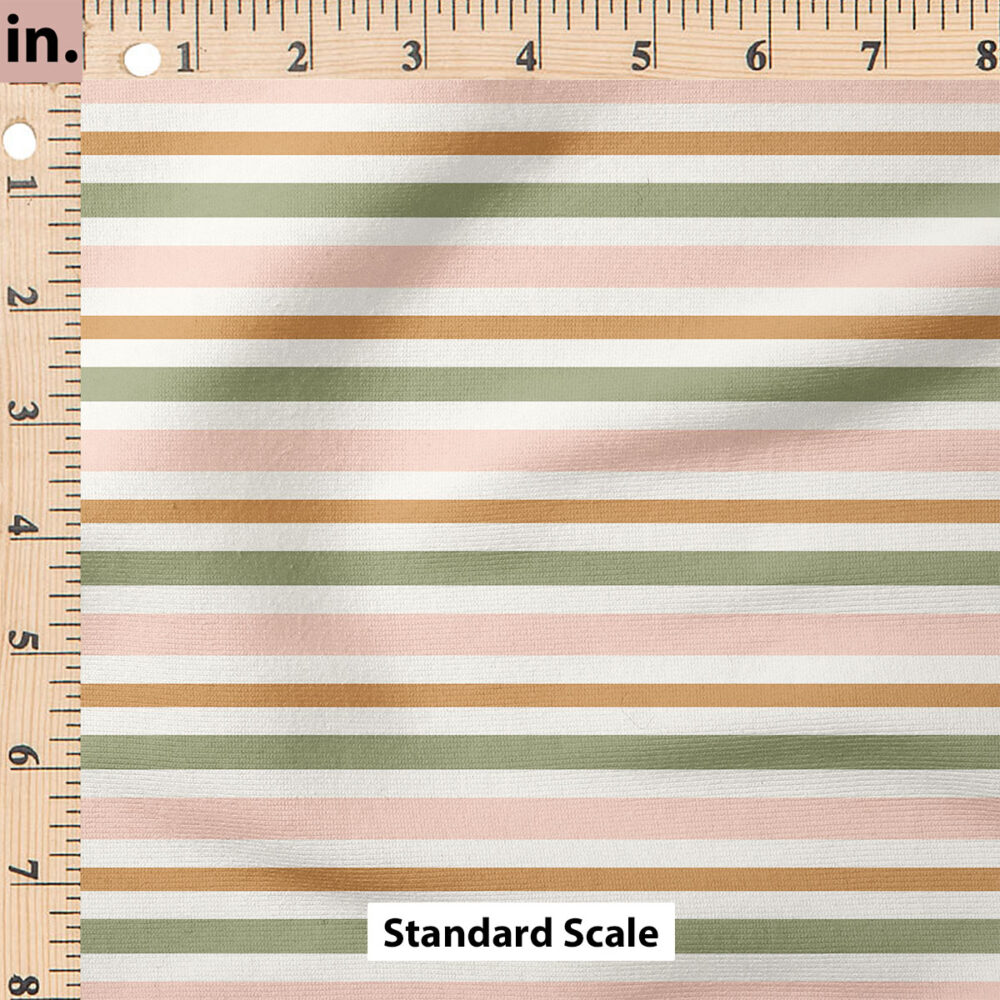 Ruler Scale for Charlotte Stripes Textured (Tricolor) by Cate and Rainn