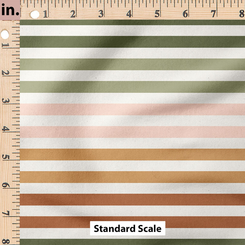 Ruler Scale for Charlotte Stripes Textured Multi Color) by Cate and Rainn