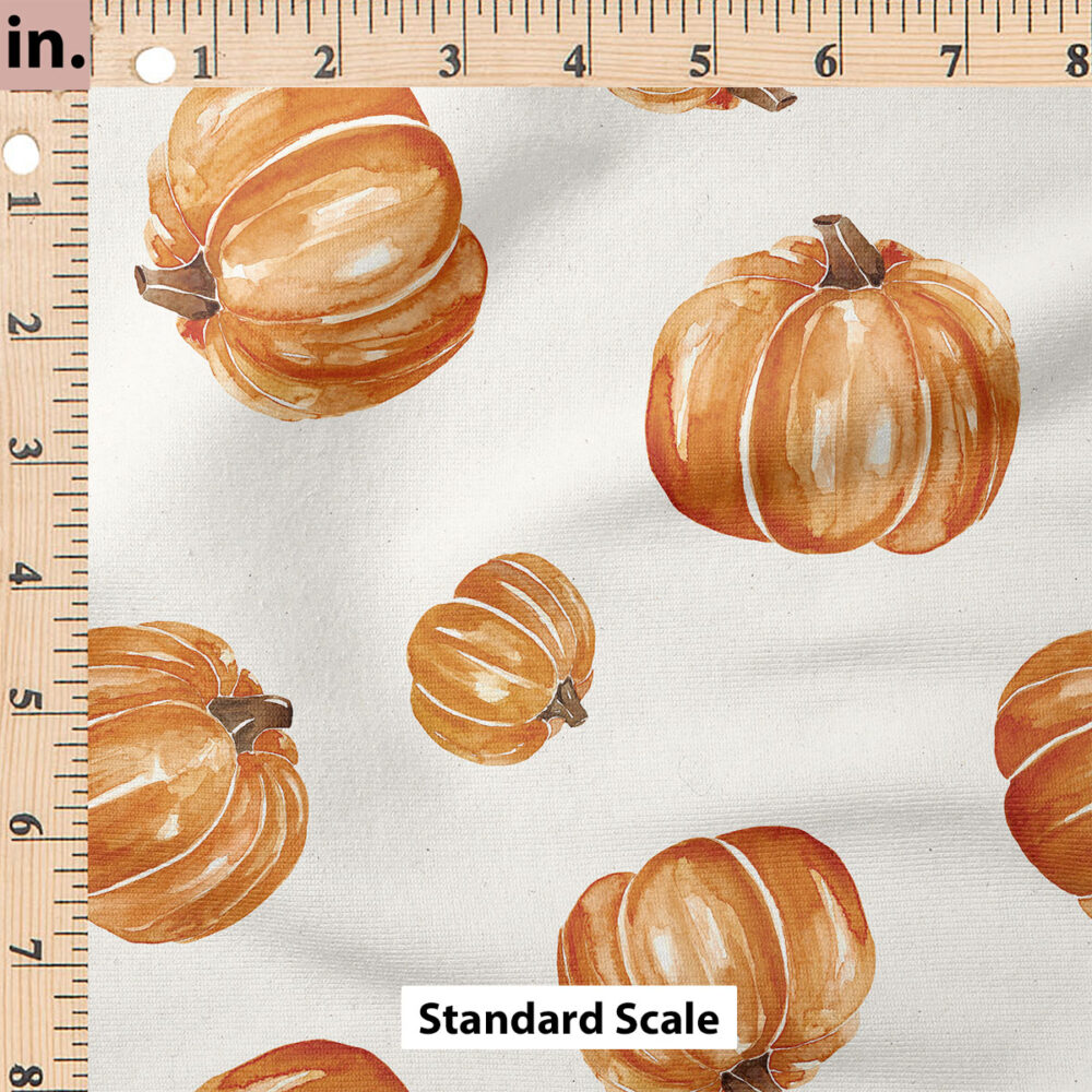 Ruler Scale for Pumpkins Textured (Cream) by Cate and Rainn