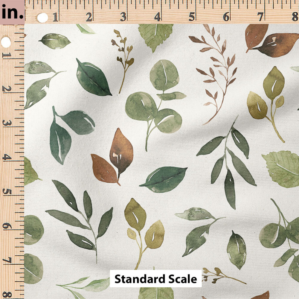 Ruler Scale for Watercolor Leaves (Multi) by Cate and Rainn