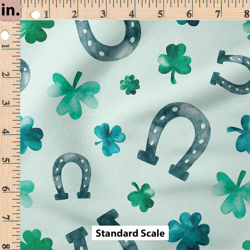 Ruler Scale for Horseshoe (Mint Blue) by Cate and Rainn