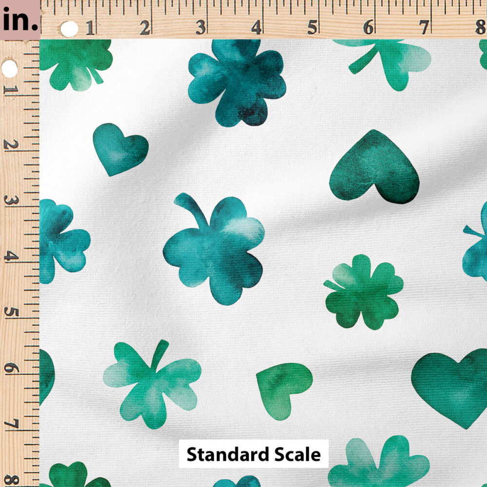 Ruler Scale for Shamrocks Hearts by Cate and Rainn