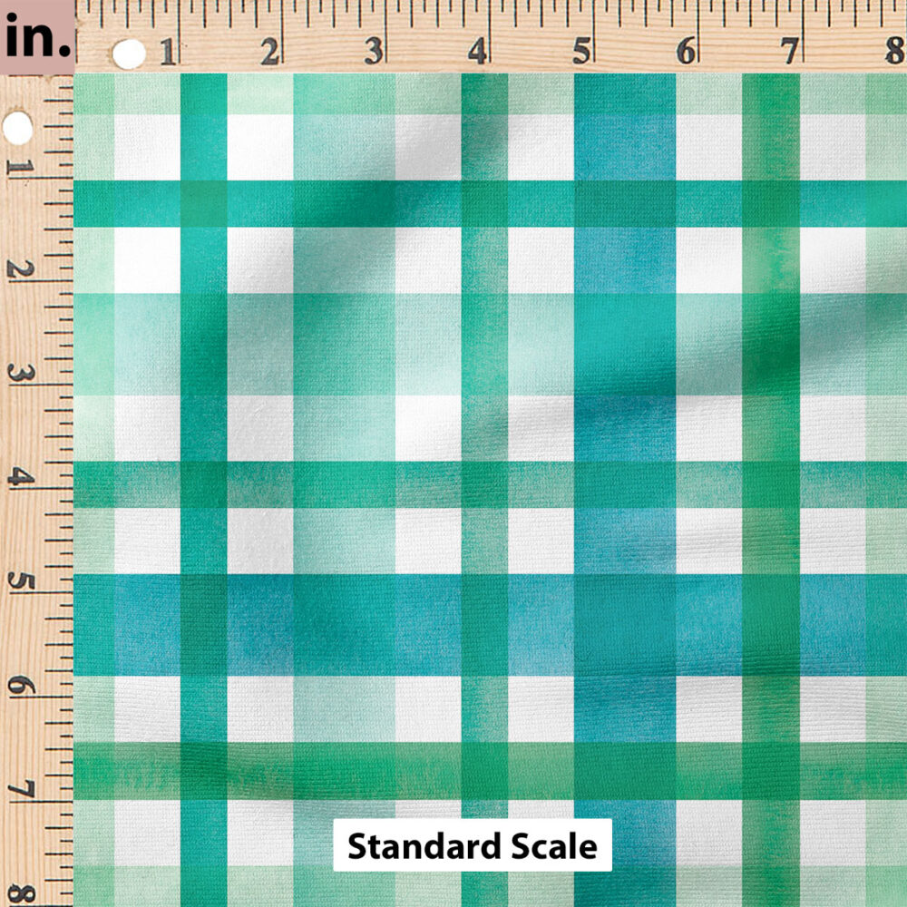 Ruler Scale for Watercolor Plaid by Cate and Rainn